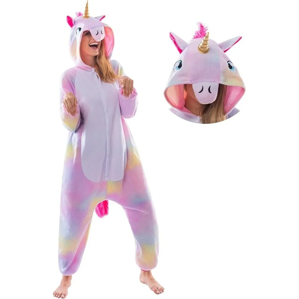Spooktacular Creations Unicorn Plush Pajama‎ Costume XXL NWT